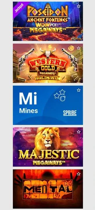 Giochi popolari di Betmartini per smartphone Giochi popolari di Betmartini per smartphone
