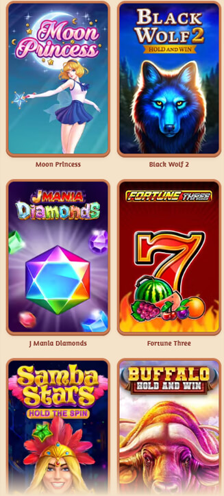 Giochi popolari di BillyBets per smartphone Giochi popolari di BillyBets per smartphone