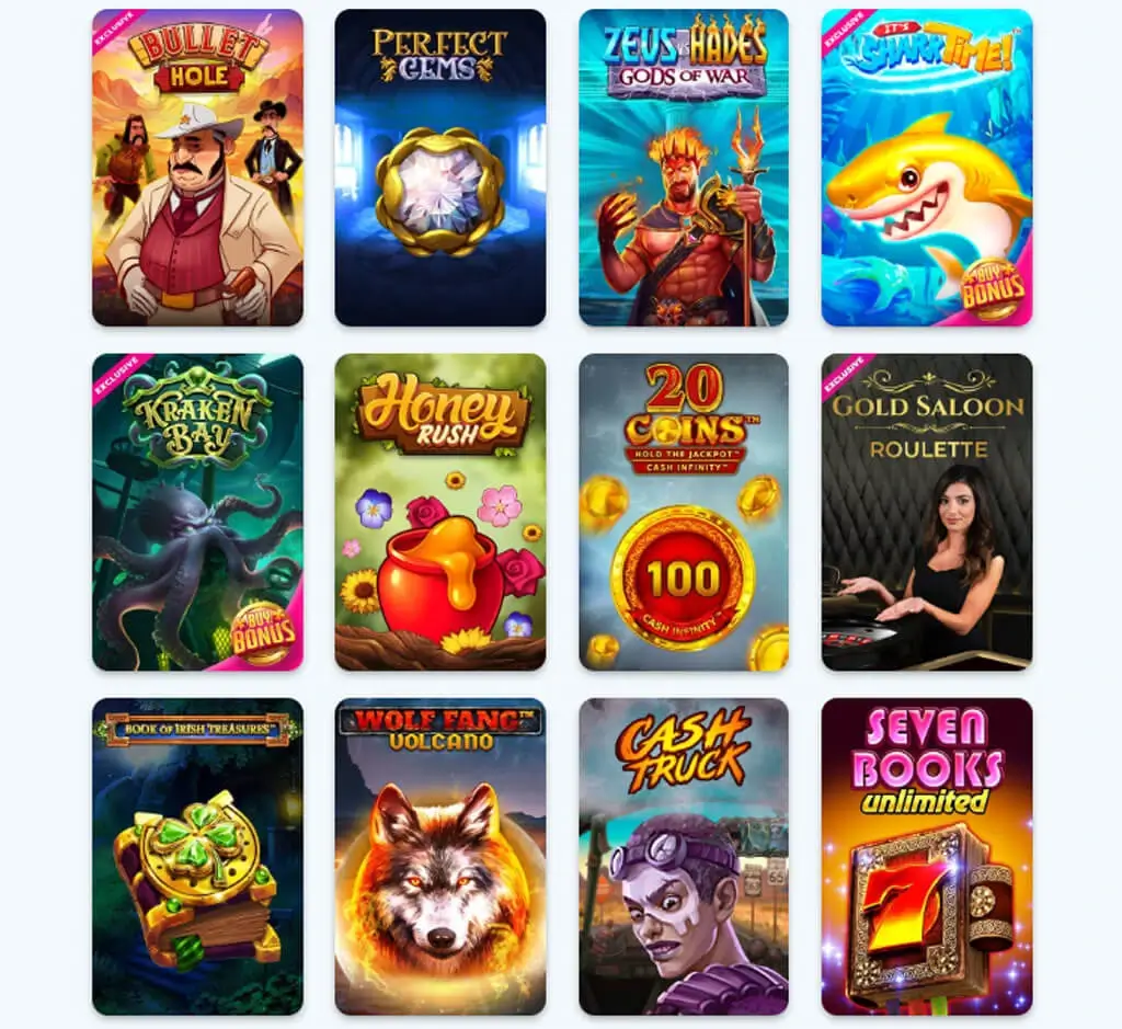 Slot di Infinity su PC Slot di Infinity su PC