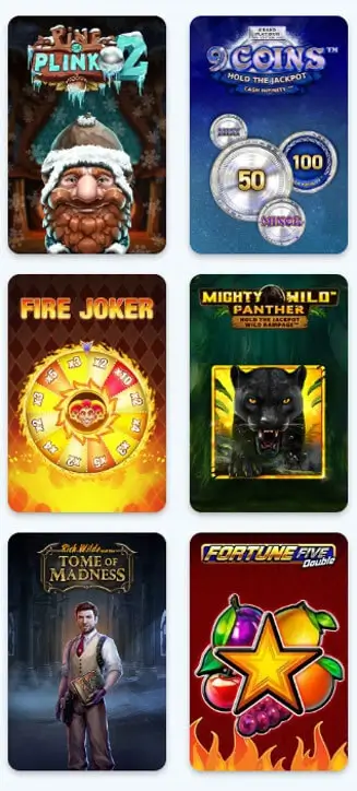 Giochi popolari di Infinity per smartphone Giochi popolari di Infinity per smartphone
