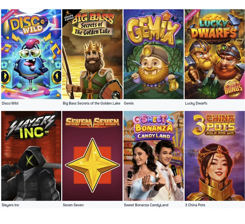 Giochi popolari di SG Casinò su PC Giochi popolari di SG Casinò su PC