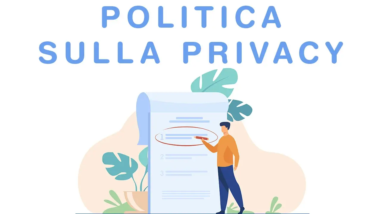 Informativa sulla privacy